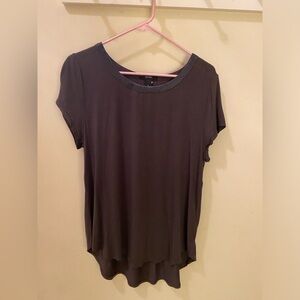 Dark khaki green blouse